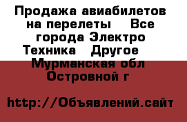 Продажа авиабилетов на перелеты  - Все города Электро-Техника » Другое   . Мурманская обл.,Островной г.